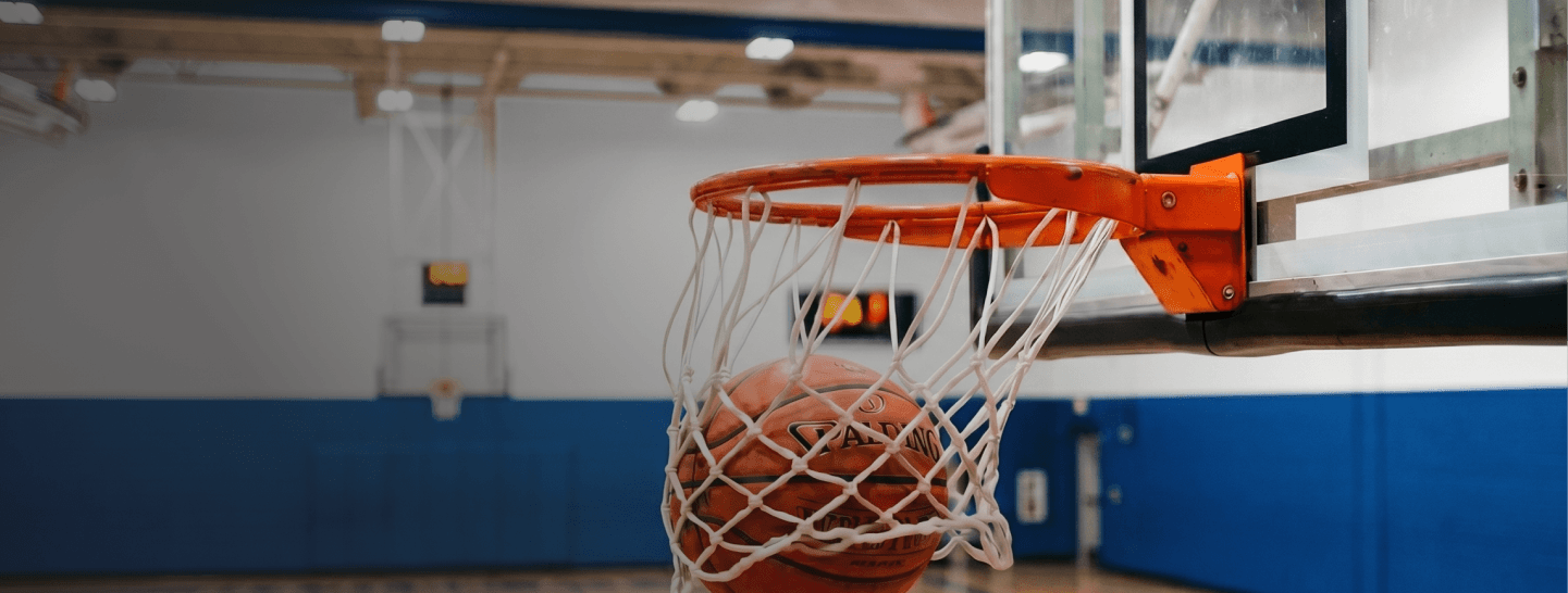 Basketball players at AZ Sportsplex